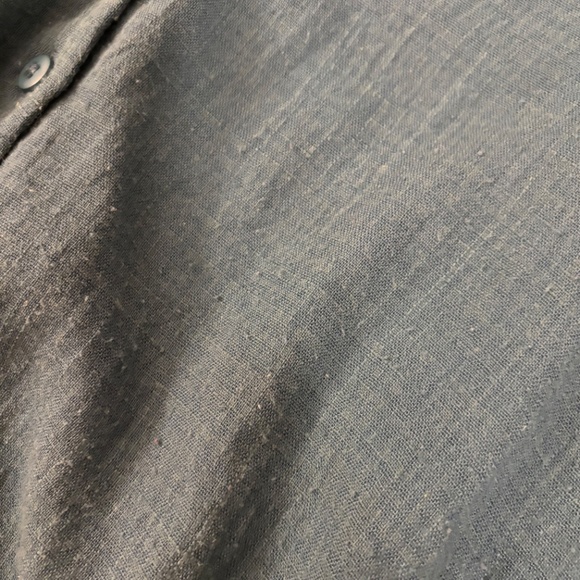 Carly Jean Los Angeles Carson Teal Button-Up Shirt - Picture 7 of 7